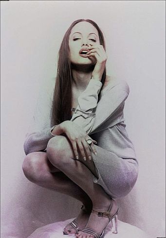 Анжелина Джоли молодая